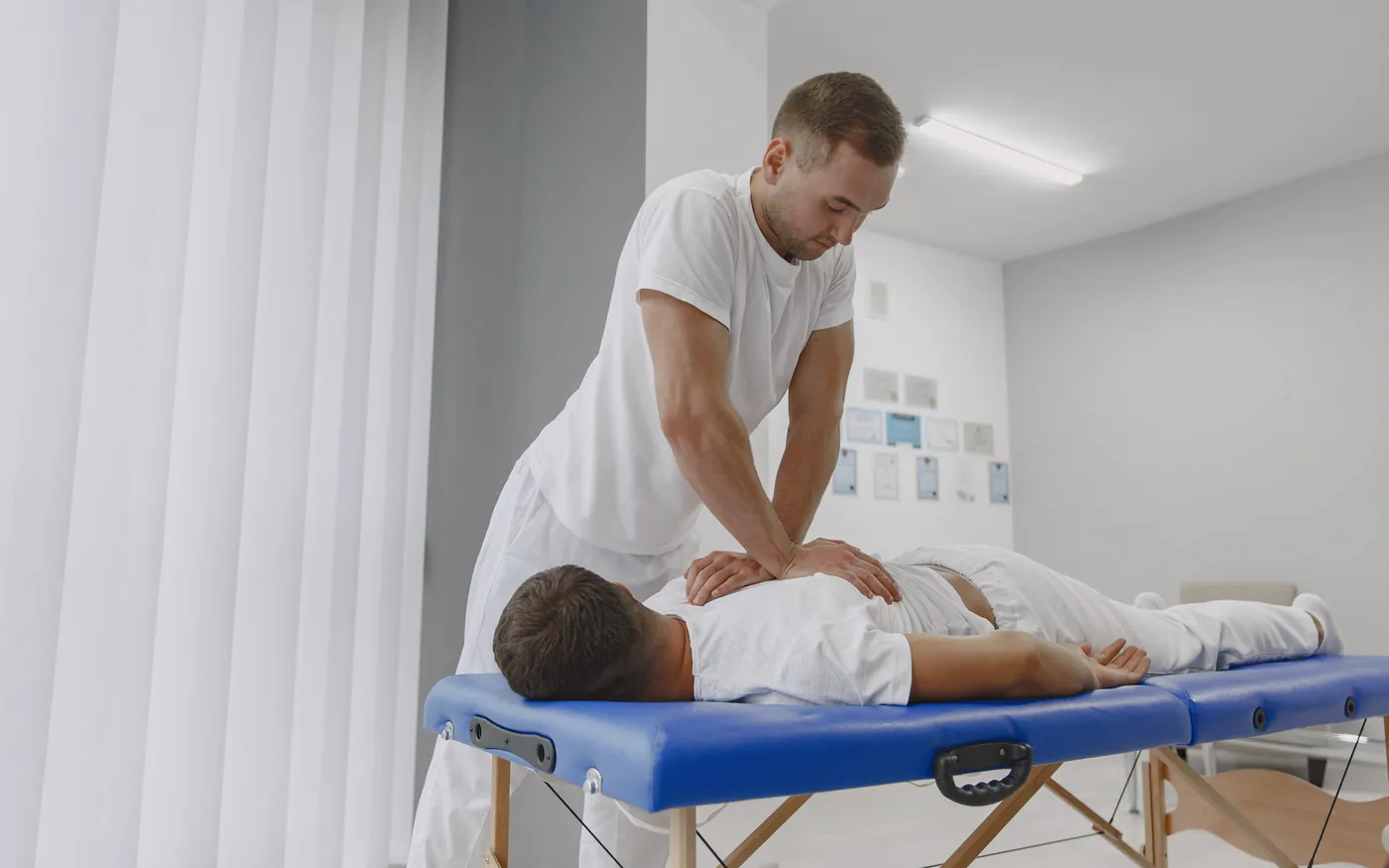 Fisioterapia para a coluna como parte do tratamento conservador